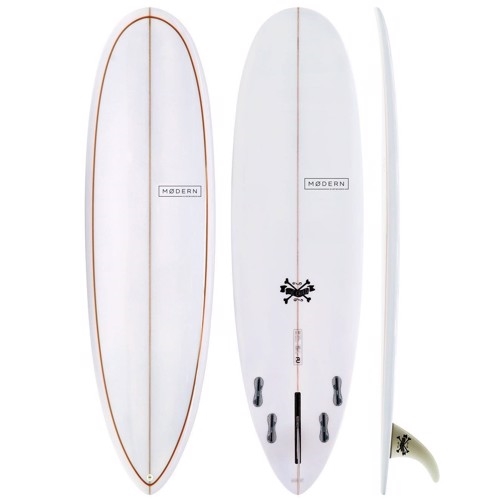 Modern Love Child PU 6'4" Surfboard - Pinlines